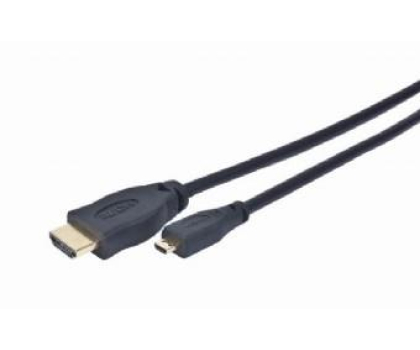 Kabel i złączka Gembird HDMI/HDMI Micro v1.4 1.8m A-D pozłacany